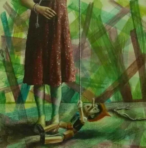BANU KAYNAK — “isimsiz” "isimsiz" eseri BANU KAYNAK tarafından 20x20 cm ölçülerinde yapılmıştır.