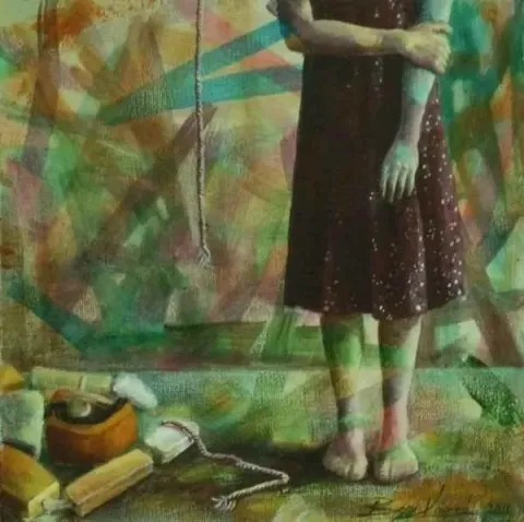 BANU KAYNAK — “isimsiz” "isimsiz" eseri BANU KAYNAK tarafından 20x20 cm ölçülerinde yapılmıştır.