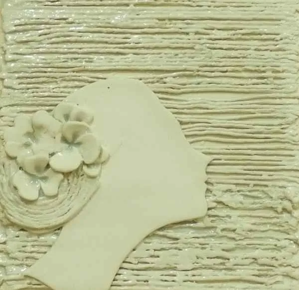 "isimsiz" eseri BETÜL DEMİR tarafından 20x20 cm ölçülerinde yapılmıştır.