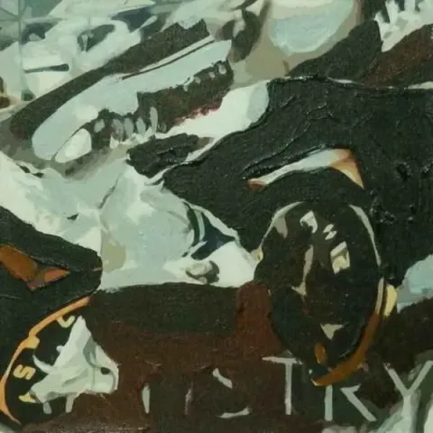 "isimsiz" eseri BURAK ERİM tarafından 20x20 cm ölçülerinde yapılmıştır.