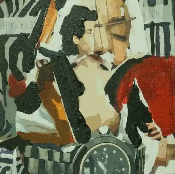 "isimsiz" eseri BURAK ERİM tarafından 20x20 cm ölçülerinde yapılmıştır.
