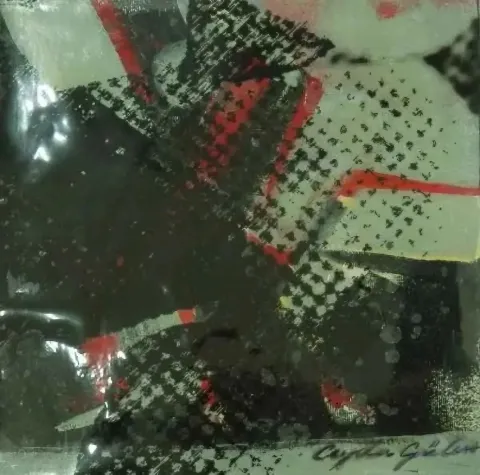 "isimsiz" eseri CEYDA GÜLER tarafından 20x20 cm ölçülerinde yapılmıştır.