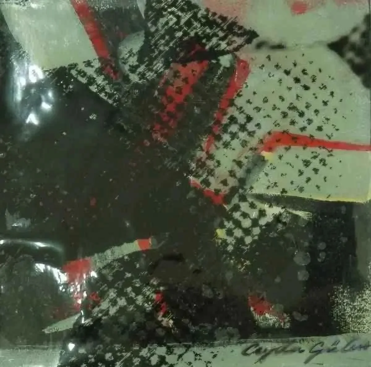 "isimsiz" eseri CEYDA GÜLER tarafından 20x20 cm ölçülerinde yapılmıştır.