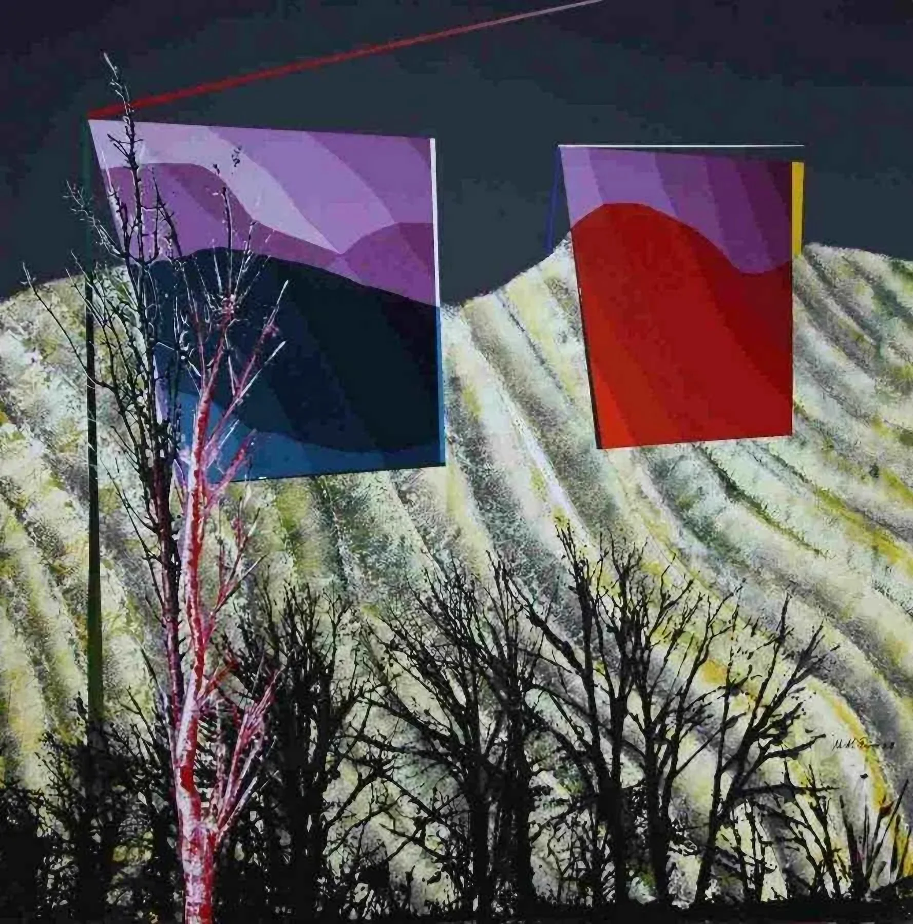 "isimsiz" eseri MEHMET ALİ DOĞAN tarafından 2011 yılında 125x125 cm ölçülerinde Tuval üzeri akrilik boya tekniği ile yapılmıştır.