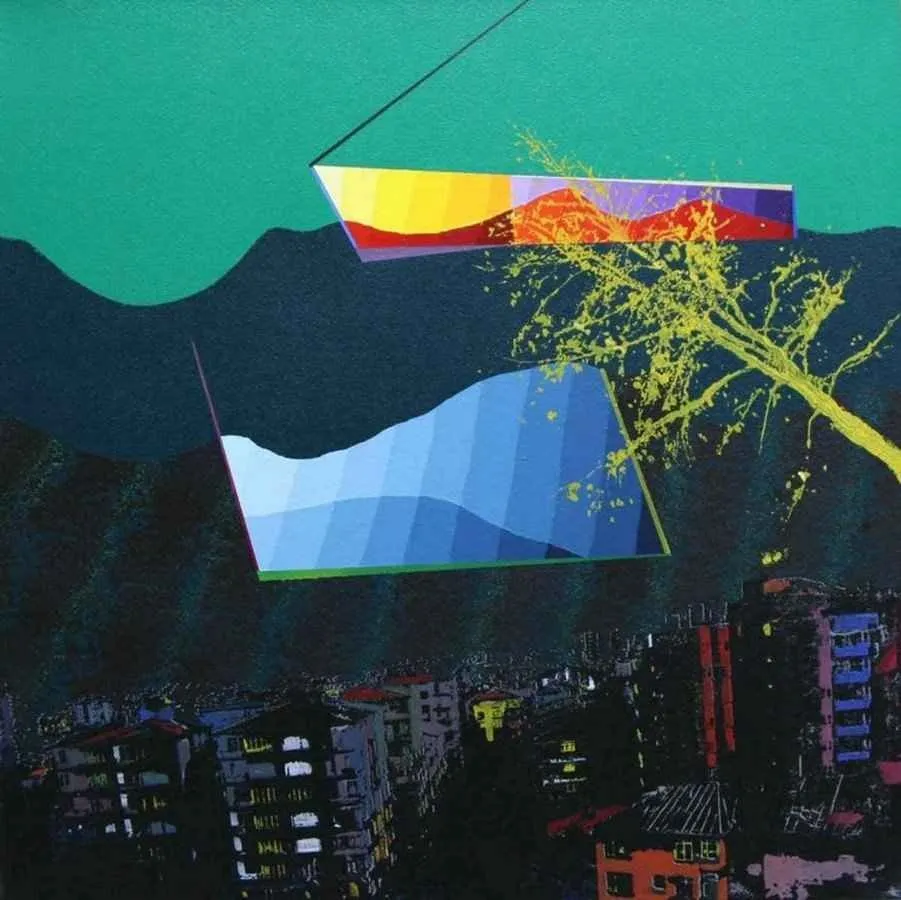 MEHMET ALİ DOĞAN — “isimsiz”, 2011 "isimsiz" eseri MEHMET ALİ DOĞAN tarafından 2011 yılında 65x65 cm ölçülerinde Tuval üzeri akrilik boya tekniği ile yapılmıştır.