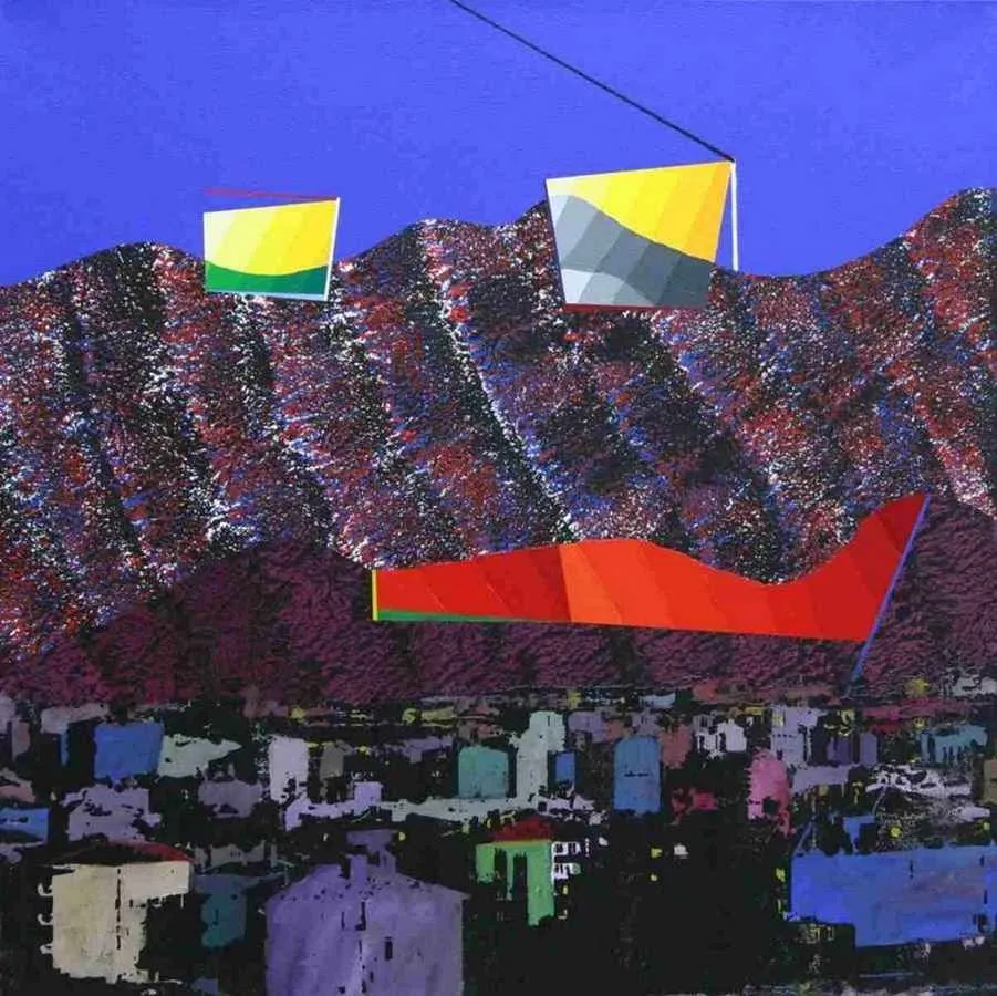 "isimsiz" eseri MEHMET ALİ DOĞAN tarafından 2011 yılında 65x65 cm ölçülerinde Tuval üzeri akrilik boya tekniği ile yapılmıştır.