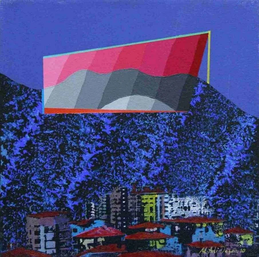yakınlaştır "isimsiz" eseri MEHMET ALİ DOĞAN tarafından 2011 yılında 30x30 cm ölçülerinde Tuval üzeri akrilik boya tekniği ile yapılmıştır.