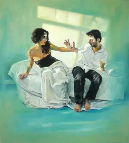 MEHMET YANGIR — “Anlar ve İzler”, 2010 "Anlar ve İzler" eseri MEHMET YANGIR tarafından 2010 yılında 115x105 cm ölçülerinde Tuval üzeri yağlı boya tekniği ile yapılmıştır.