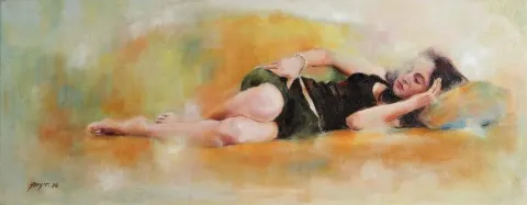 MEHMET YANGIR — “Anlar ve İzler”, 2010 "Anlar ve İzler" eseri MEHMET YANGIR tarafından 2010 yılında 32x82 cm ölçülerinde Tuval üzeri yağlı boya tekniği ile yapılmıştır.