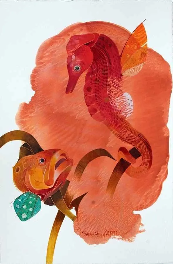 yakınlaştır "Pinalı" eseri SEMİH KAPLAN tarafından 2011 yılında 56x40 cm ölçülerinde Kağıt üzeri sulu boya tekniği ile yapılmıştır.