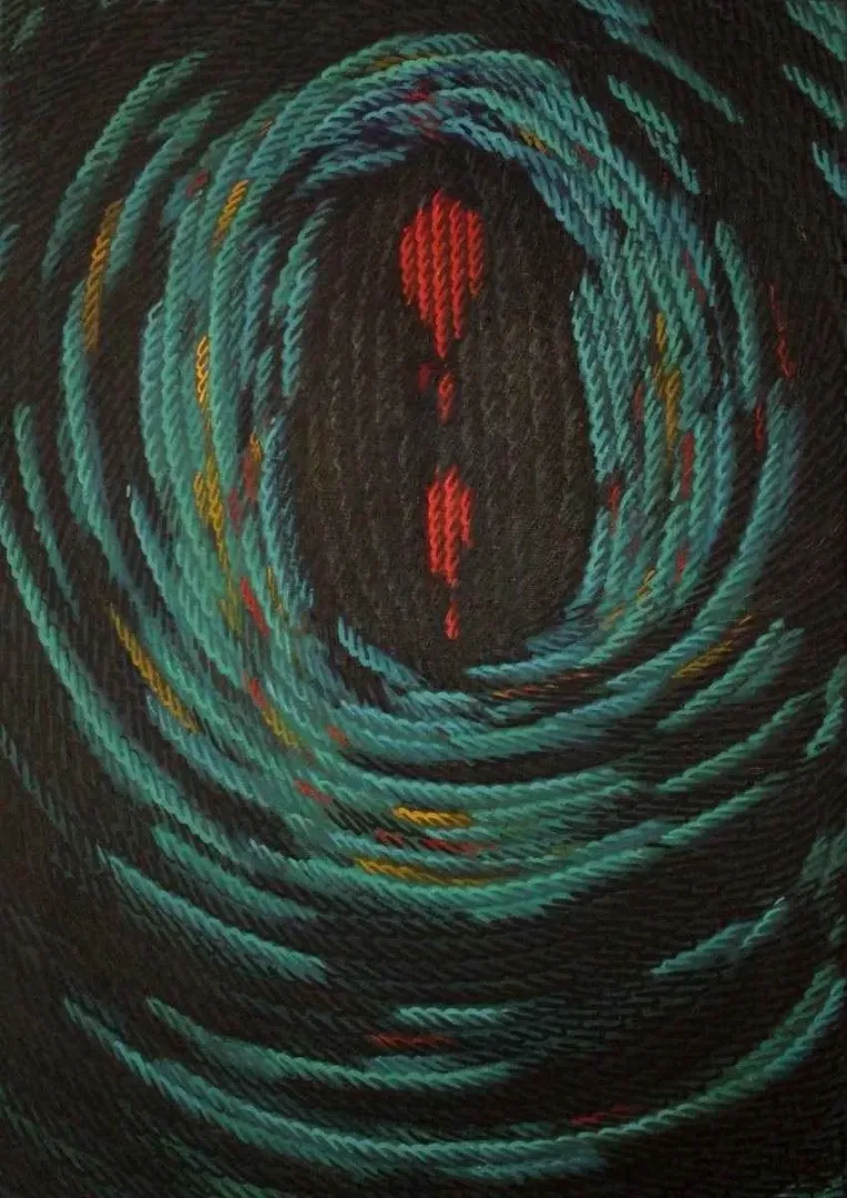 yakınlaştır "Yaşam Üzerine Notlar-II" eseri AHMET YEŞİL tarafından 2011 yılında 81x65 cm ölçülerinde Tuval üzeri yağlı boya tekniği ile yapılmıştır.
