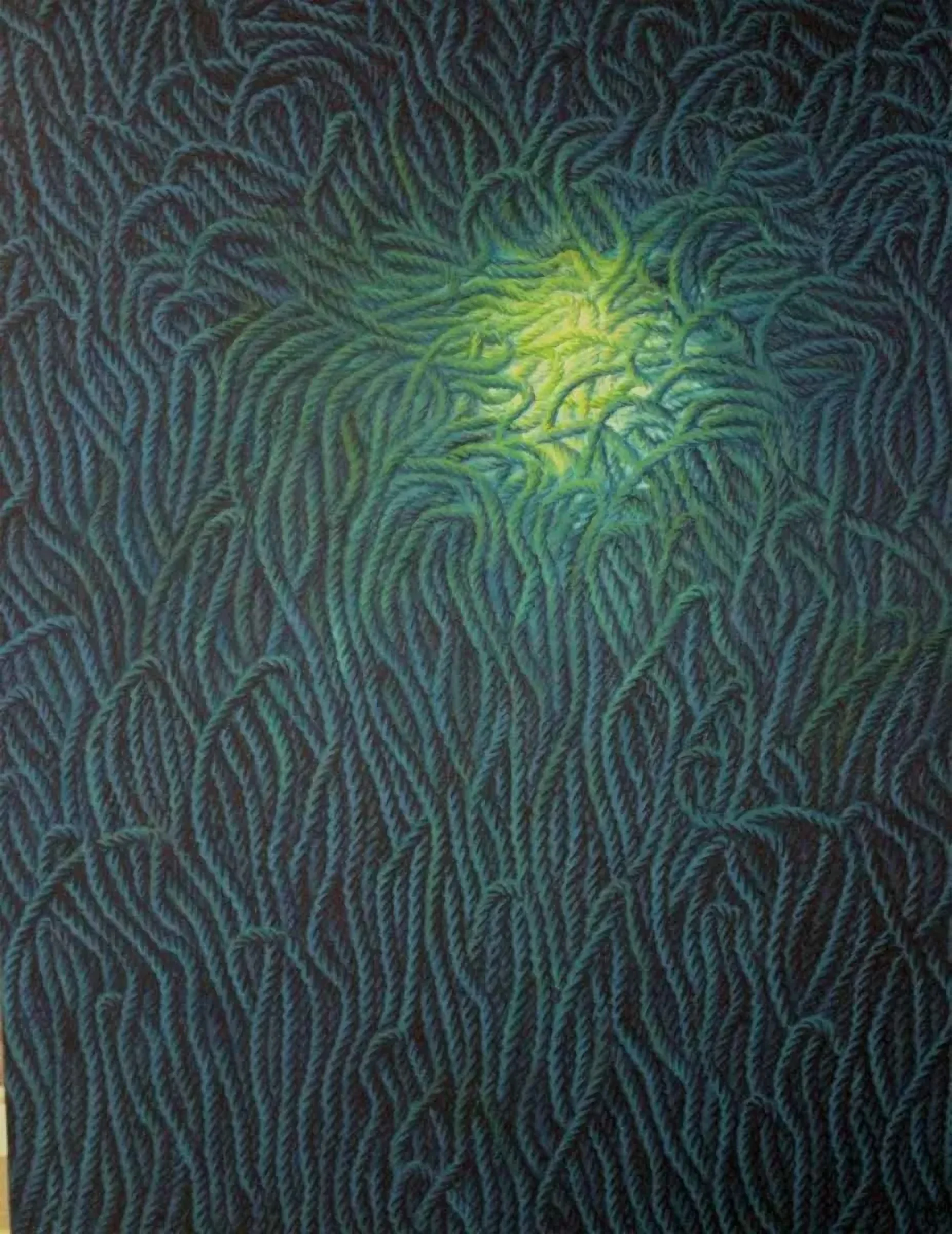 "Yaşam Üzerine Notlar-xVII" eseri AHMET YEŞİL tarafından 2012 yılında 160x120 cm ölçülerinde Tuval üzeri yağlı boya tekniği ile yapılmıştır.