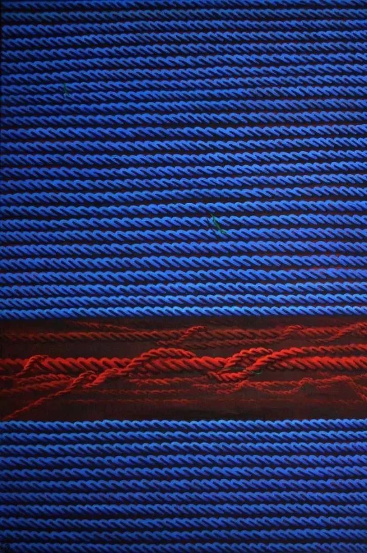 yakınlaştır "Uygunsuz İlişkiler-" eseri AHMET YEŞİL tarafından 2011 yılında 200x100 cm ölçülerinde Tuval üzeri yağlı boya tekniği ile yapılmıştır.