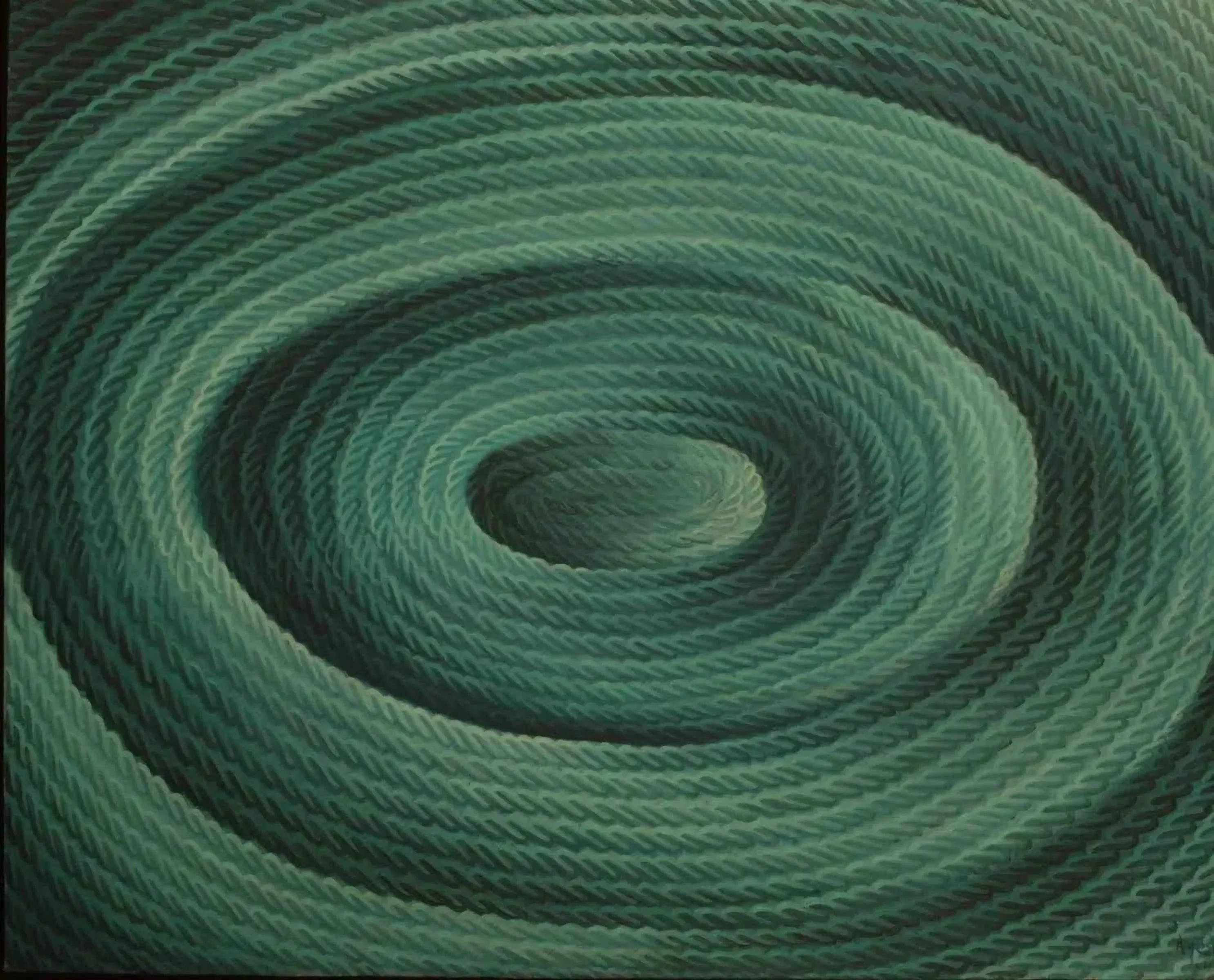 "Yaşam Üzerine Notlar-IV" eseri AHMET YEŞİL tarafından 2004 yılında 60x75 cm ölçülerinde Tuval üzeri yağlı boya tekniği ile yapılmıştır.