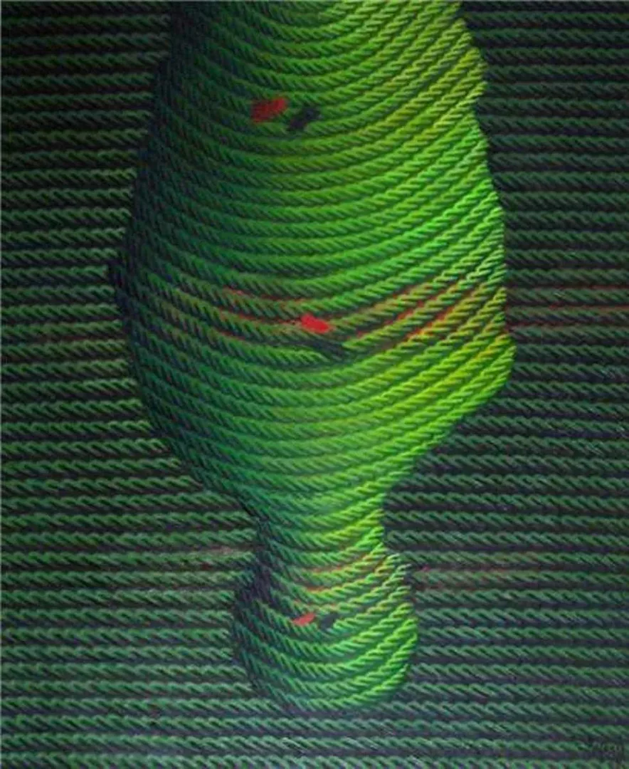 "Yaşam Üzerine Notlar-xIII" eseri AHMET YEŞİL tarafından 2011 yılında 81x65 cm ölçülerinde Tuval üzeri yağlı boya tekniği ile yapılmıştır.