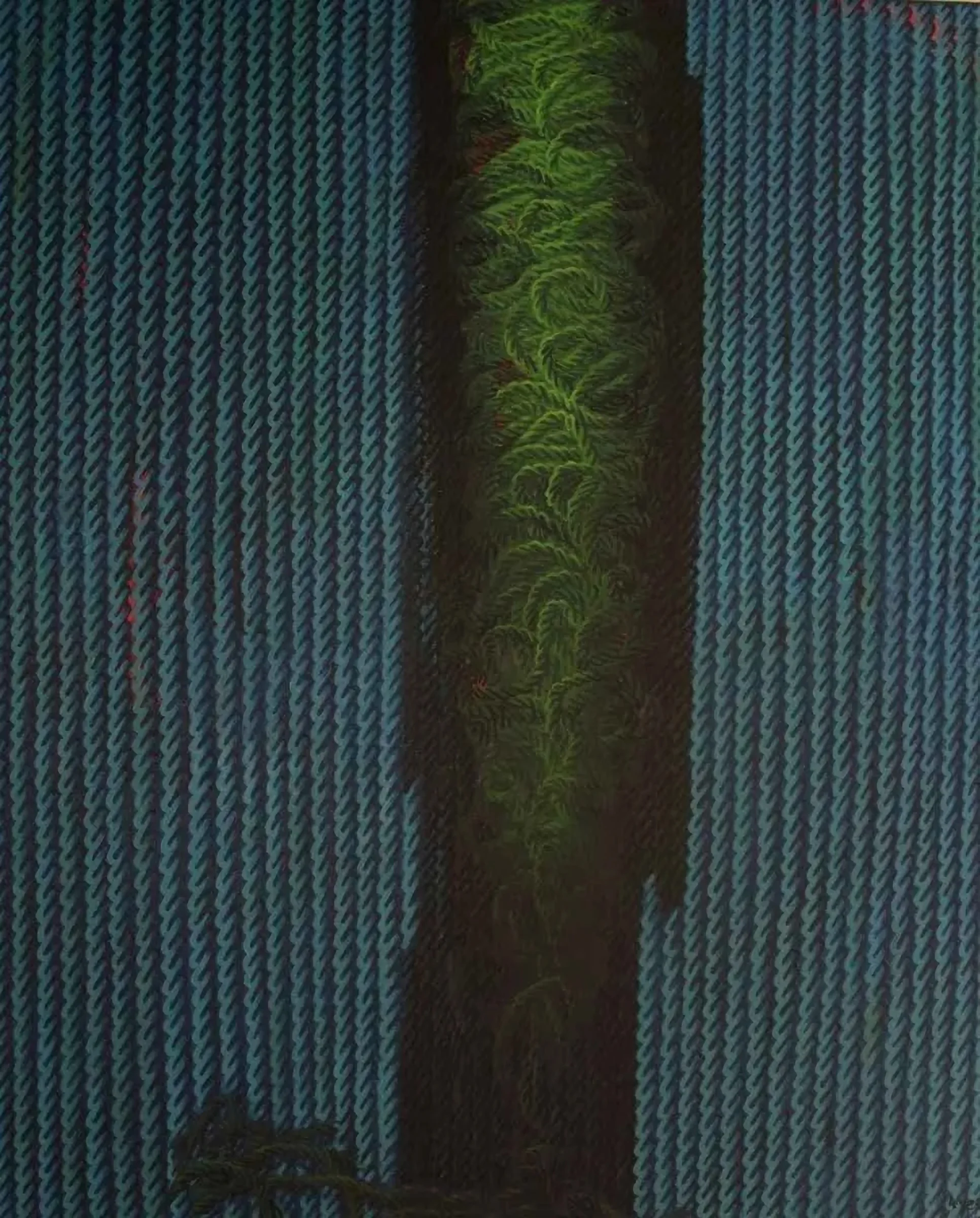 "Yaşam Üzerine Notlar-xI" eseri AHMET YEŞİL tarafından 2012 yılında 120x100 cm ölçülerinde Tuval üzeri yağlı boya tekniği ile yapılmıştır.