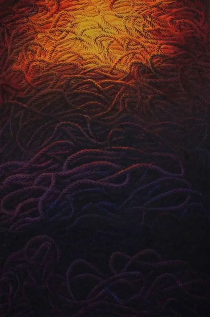 "Işık ve Gölgeler-I" eseri AHMET YEŞİL tarafından 2009 yılında 120x80 cm ölçülerinde Tuval üzeri yağlı boya tekniği ile yapılmıştır.