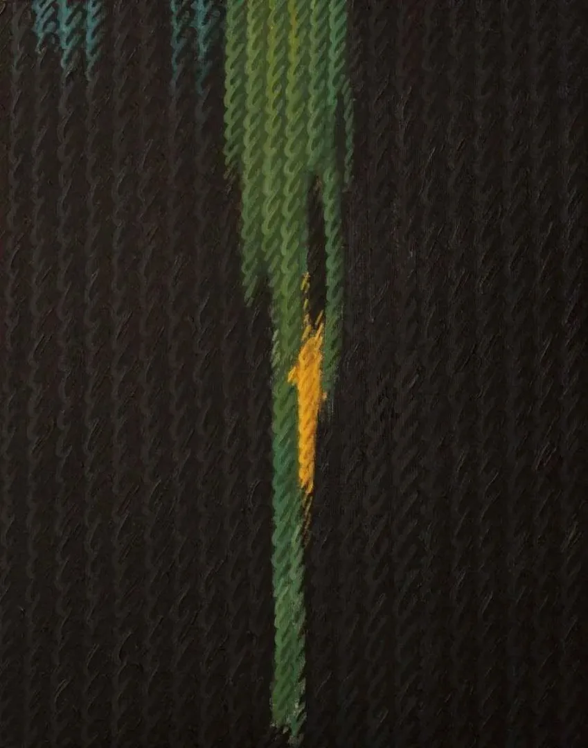 yakınlaştır "Yaşam Üzerine Notlar-xV" eseri AHMET YEŞİL tarafından 2011 yılında 41x30 cm ölçülerinde Tuval üzeri yağlı boya tekniği ile yapılmıştır.