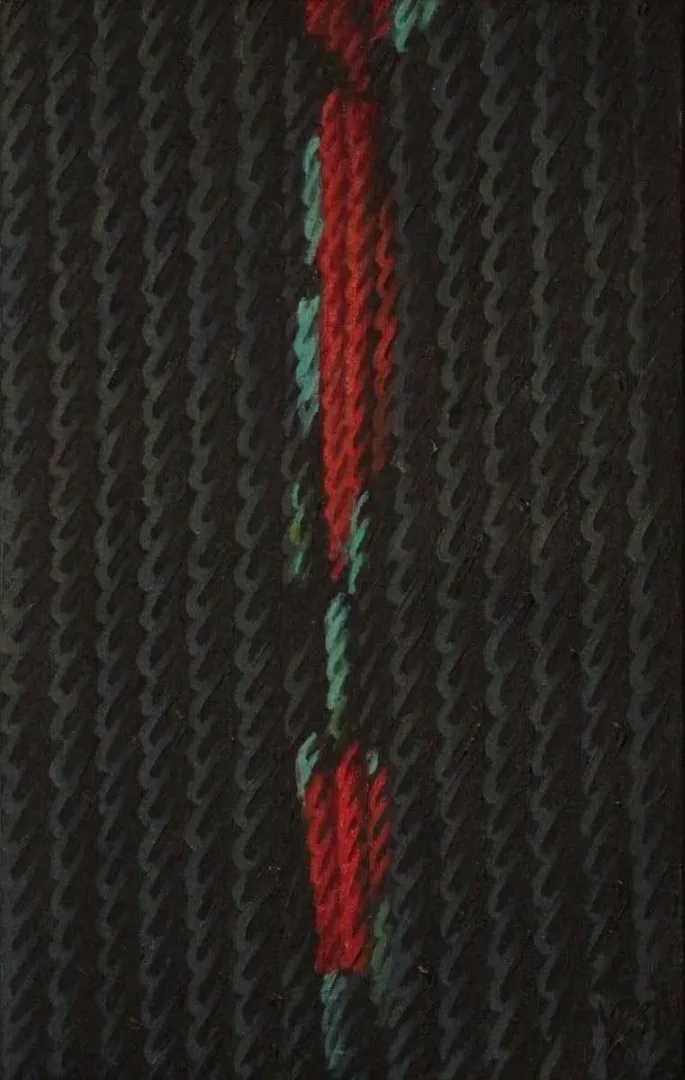 yakınlaştır "Yaşam Üzerine Notlar-xVI" eseri AHMET YEŞİL tarafından 2011 yılında 40x25 cm ölçülerinde Tuval üzeri yağlı boya tekniği ile yapılmıştır.