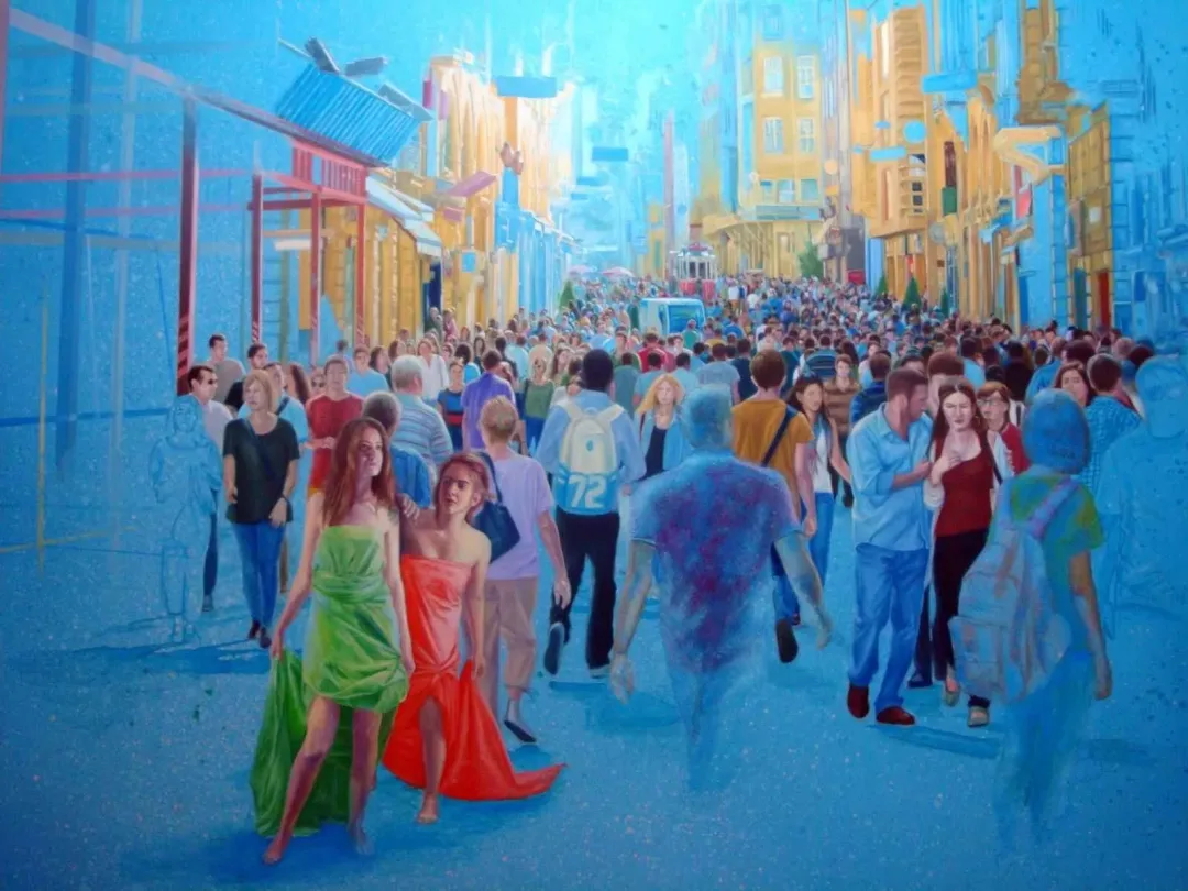 yakınlaştır "isimsiz" eseri ZAFER MALKOÇ tarafından 2012 yılında 146x180 cm ölçülerinde Tuval üzeri yağlı boya tekniği ile yapılmıştır.