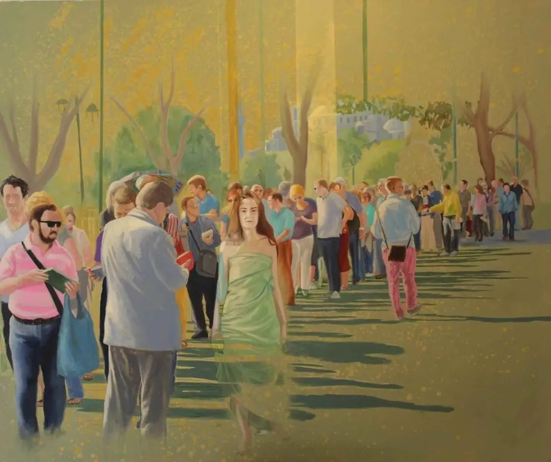 yakınlaştır "isimsiz" eseri ZAFER MALKOÇ tarafından 2012 yılında 126x150 cm ölçülerinde Tuval üzeri yağlı boya tekniği ile yapılmıştır.