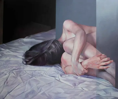ALİ ÖZER — “isimsiz”, 2012 "isimsiz" eseri ALİ ÖZER tarafından 2012 yılında 126x150 cm ölçülerinde Tuval üzeri akrilik boya tekniği ile yapılmıştır.