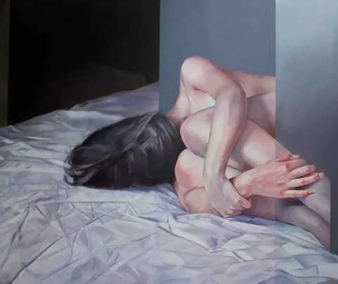 ALİ ÖZER — “isimsiz”, 2012 "isimsiz" eseri ALİ ÖZER tarafından 2012 yılında 126x150 cm ölçülerinde Tuval üzeri akrilik boya tekniği ile yapılmıştır.