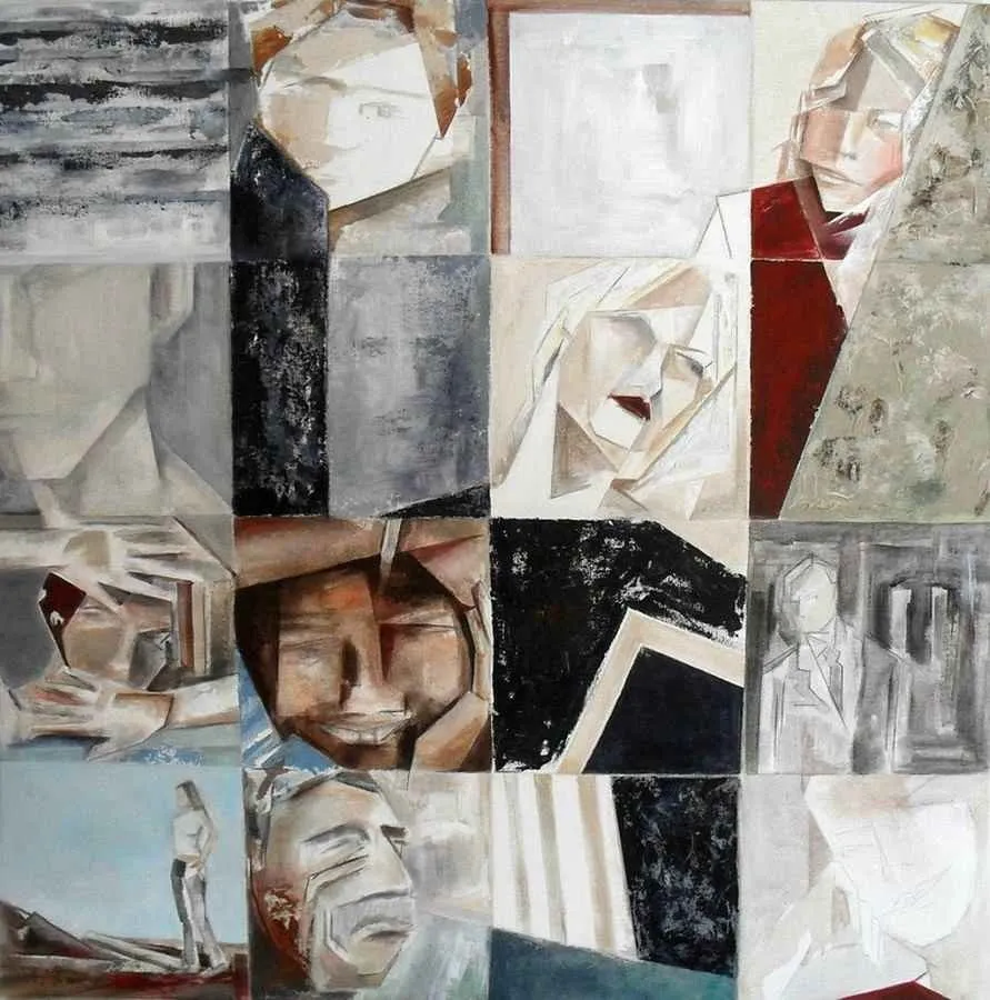 yakınlaştır "isimsiz" eseri EVREN TEMEL tarafından 2011 yılında 100x100 cm ölçülerinde Tuval üzeri yağlı boya tekniği ile yapılmıştır.
