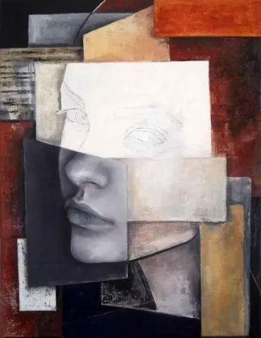 "isimsiz" eseri EVREN TEMEL tarafından 2011 yılında 110x85 cm ölçülerinde Tuval üzeri yağlı boya tekniği ile yapılmıştır.