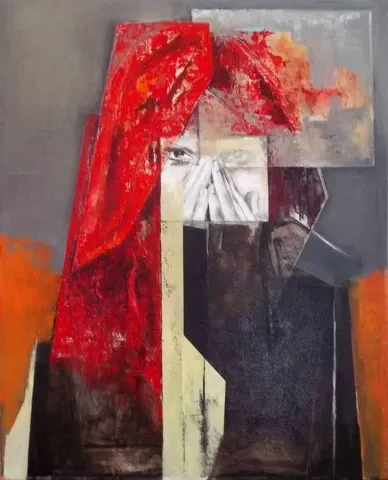 EVREN TEMEL — “isimsiz”, 2011 "isimsiz" eseri EVREN TEMEL tarafından 2011 yılında 112x90 cm ölçülerinde Tuval üzeri yağlı boya tekniği ile yapılmıştır.