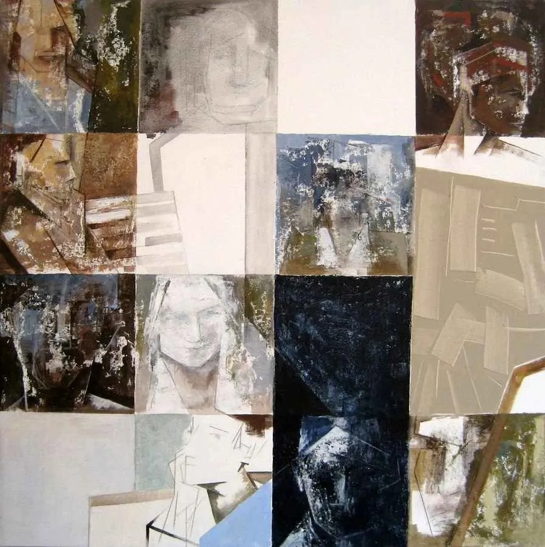 "isimsiz" eseri EVREN TEMEL tarafından 2011 yılında 100x100 cm ölçülerinde Tuval üzeri yağlı boya tekniği ile yapılmıştır.