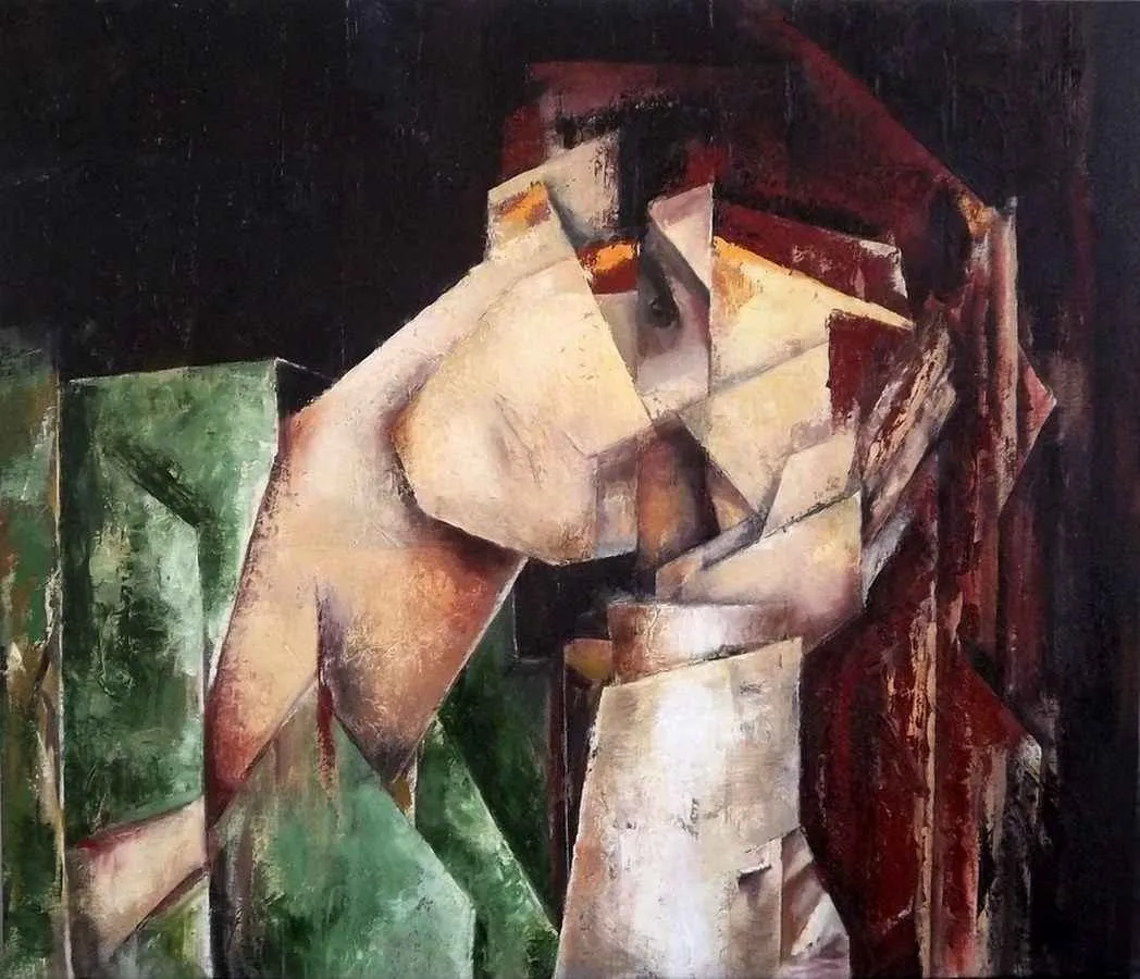 yakınlaştır "isimsiz" eseri EVREN TEMEL tarafından 2010 yılında 60x70 cm ölçülerinde Tuval üzeri yağlı boya tekniği ile yapılmıştır.