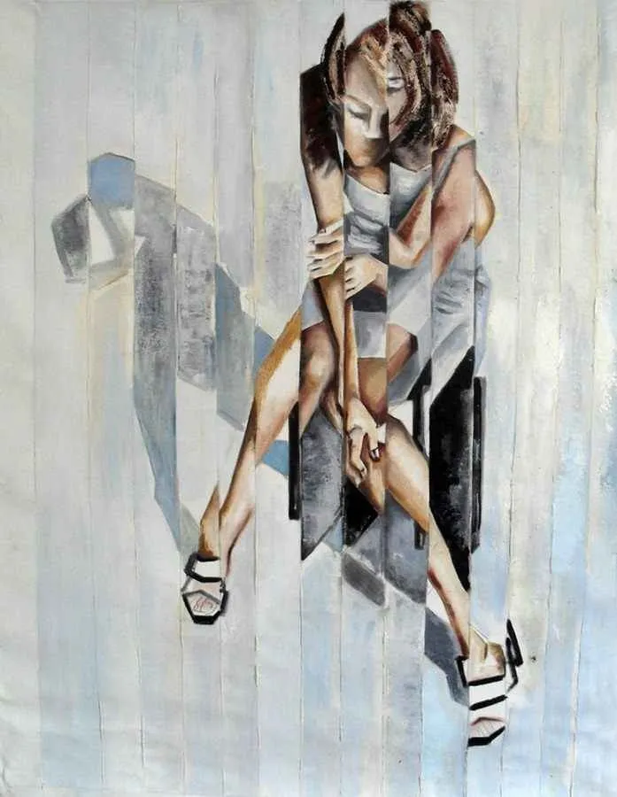 yakınlaştır "isimsiz" eseri EVREN TEMEL tarafından 2010 yılında 115x85 cm ölçülerinde Tuval üzeri yağlı boya tekniği ile yapılmıştır.