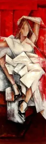 EVREN TEMEL — “isimsiz”, 2009 "isimsiz" eseri EVREN TEMEL tarafından 2009 yılında 170x60 cm ölçülerinde Tuval üzeri yağlı boya tekniği ile yapılmıştır.