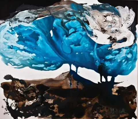 FÜSUN ÇAĞLAYAN — “yaban”, 2012 "yaban" eseri FÜSUN ÇAĞLAYAN tarafından 2012 yılında 150x170 cm ölçülerinde Tuval üzeri akrilik boya tekniği ile yapılmıştır.
