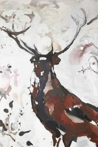 FÜSUN ÇAĞLAYAN — “animus”, 2012 "animus" eseri FÜSUN ÇAĞLAYAN tarafından 2012 yılında 120x100 cm ölçülerinde Tuval üzeri akrilik boya tekniği ile yapılmıştır.