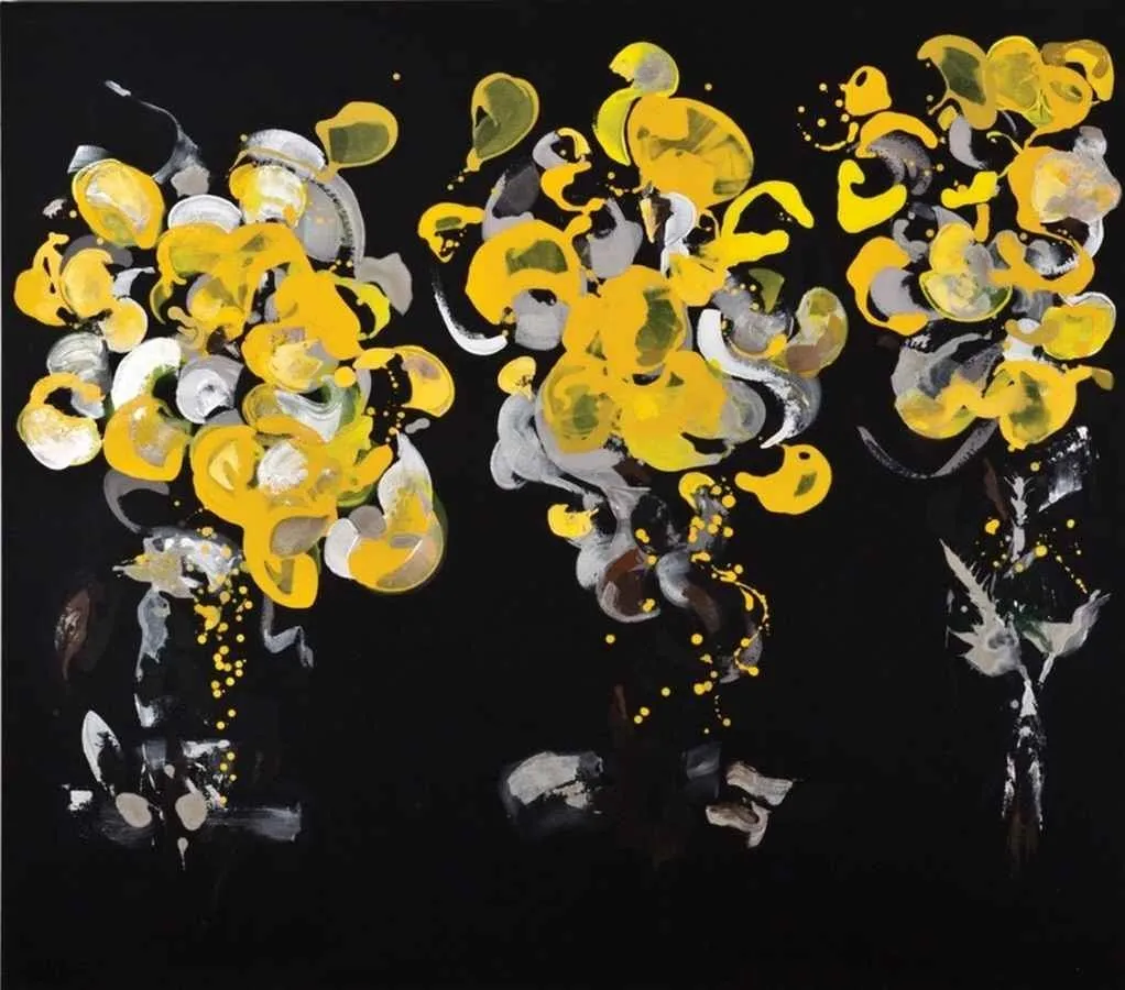 yakınlaştır "gül taksimi" eseri FÜSUN ÇAĞLAYAN tarafından 2012 yılında 150x170 cm ölçülerinde Tuval üzeri akrilik boya tekniği ile yapılmıştır.