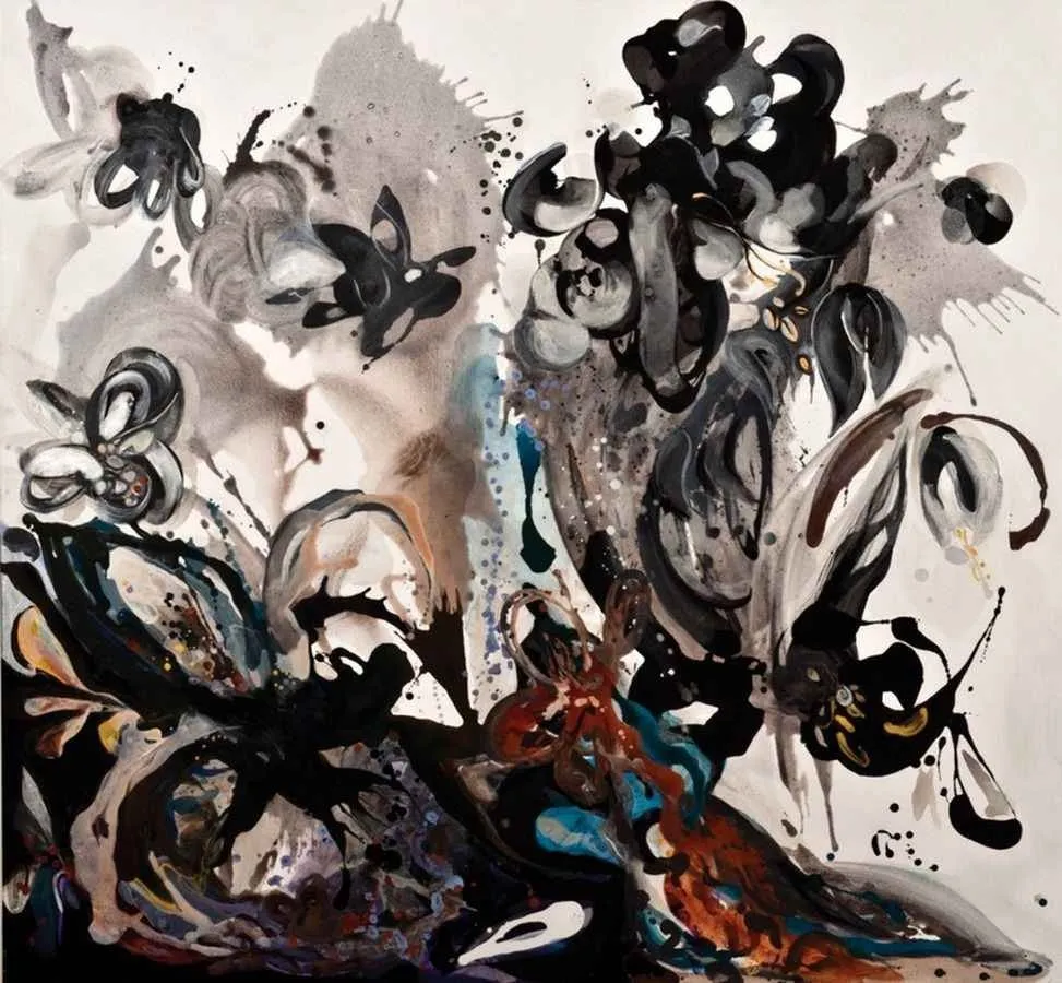yakınlaştır "doğaçlama" eseri FÜSUN ÇAĞLAYAN tarafından 2012 yılında 130x140 cm ölçülerinde Tuval üzeri akrilik boya tekniği ile yapılmıştır.