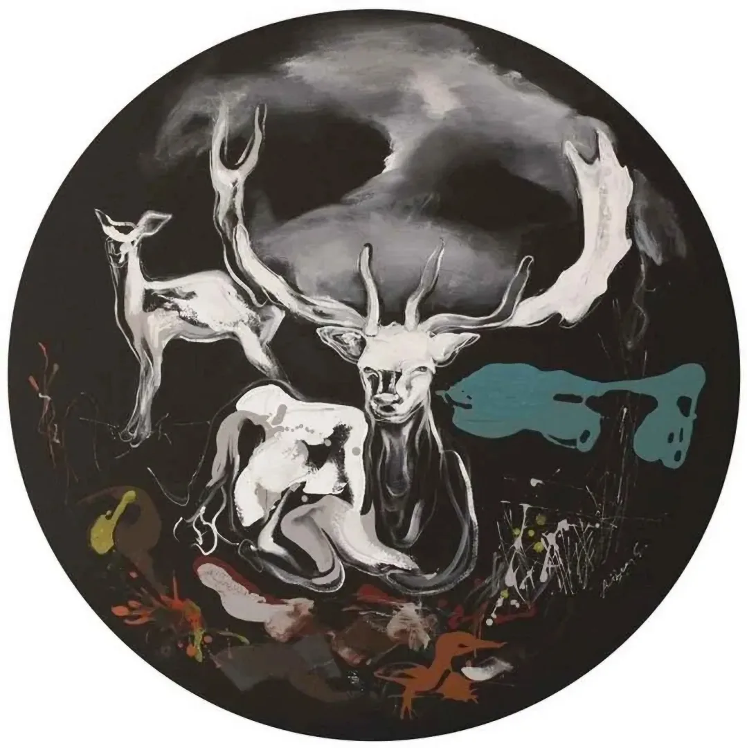 yakınlaştır "yaban gölge" eseri FÜSUN ÇAĞLAYAN tarafından 2012 yılında 100x100 cm ölçülerinde Tuval üzeri akrilik boya tekniği ile yapılmıştır.