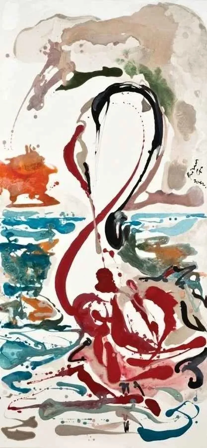"buselik" eseri FÜSUN ÇAĞLAYAN tarafından 2012 yılında 160x75 cm ölçülerinde Tuval üzeri karışık teknik tekniği ile yapılmıştır.