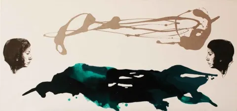 FÜSUN ÇAĞLAYAN — “İsimsiz” "İsimsiz" eseri FÜSUN ÇAĞLAYAN tarafından Tuval üzeri karışık teknik tekniği ile yapılmıştır.