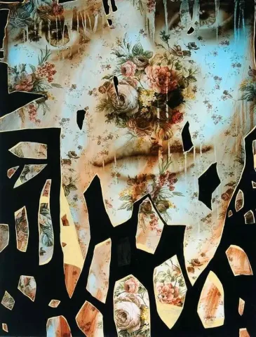 "isimsiz" eseri GÜLVELİ KAYA tarafından 2012 yılında 100x70 cm ölçülerinde Tuval üzeri akrilik boya tekniği ile yapılmıştır.