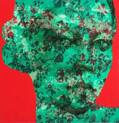 "isimsiz" eseri GÜLVELİ KAYA tarafından 2011 yılında 79x80 cm ölçülerinde Tuval üzeri akrilik boya tekniği ile yapılmıştır.