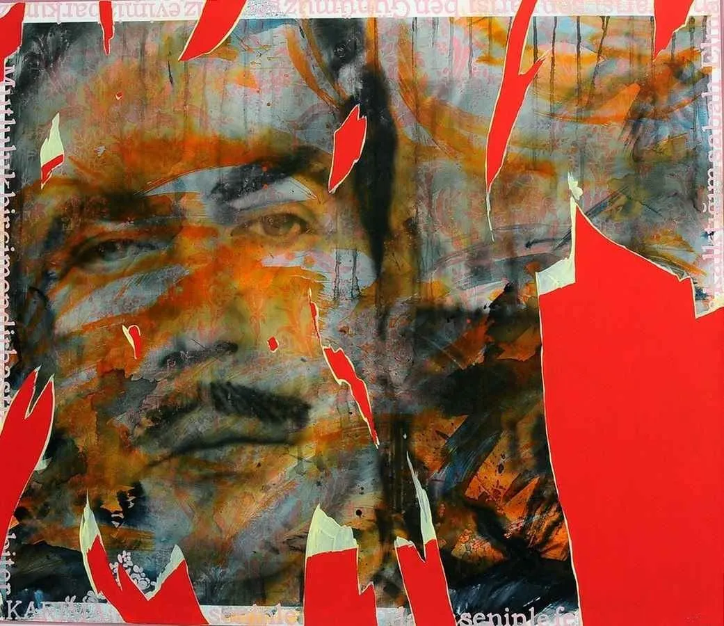 yakınlaştır "isimsiz" eseri GÜLVELİ KAYA tarafından 2010 yılında 120x150 cm ölçülerinde Tuval üzeri akrilik boya tekniği ile yapılmıştır.