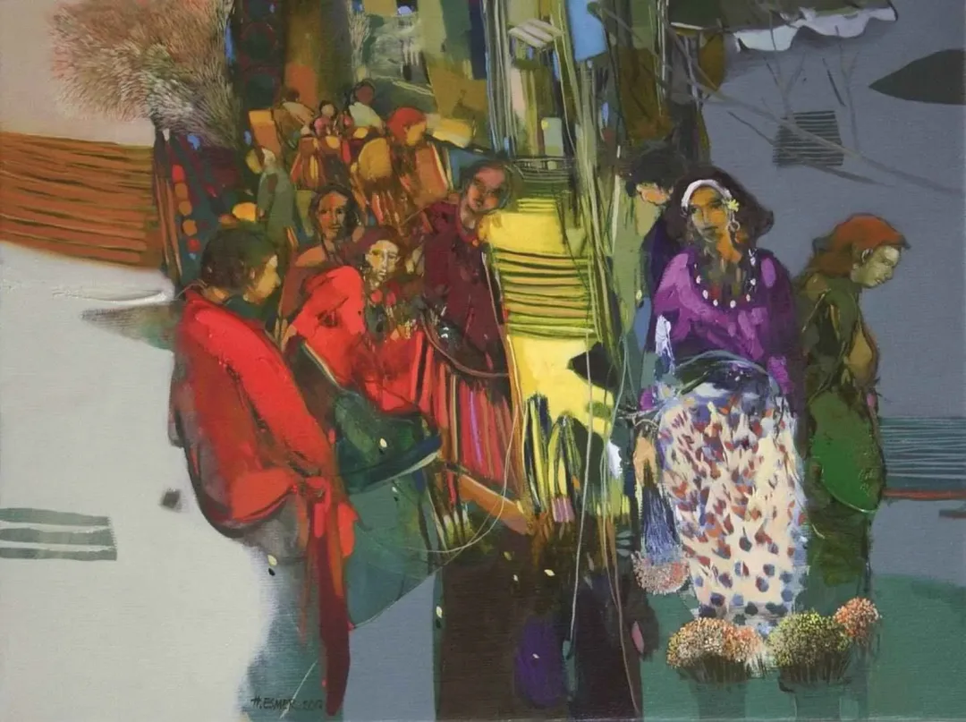 yakınlaştır "isimsiz" eseri HAKAN ESMER tarafından 2012 yılında 46x61 cm ölçülerinde Tuval üzeri yağlı boya tekniği ile yapılmıştır.