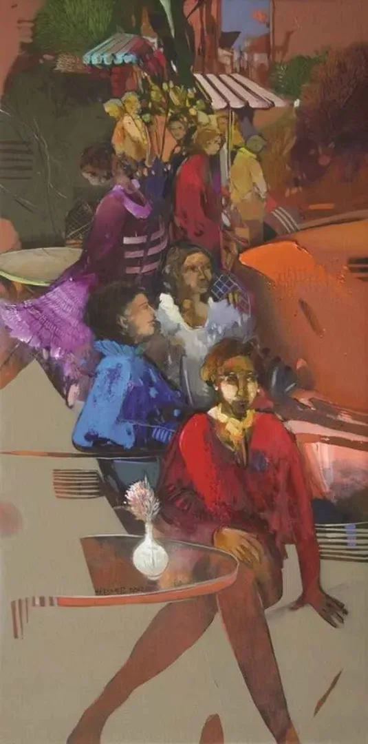 yakınlaştır "isimsiz" eseri HAKAN ESMER tarafından 2012 yılında 80x40 cm ölçülerinde Tuval üzeri yağlı boya tekniği ile yapılmıştır.
