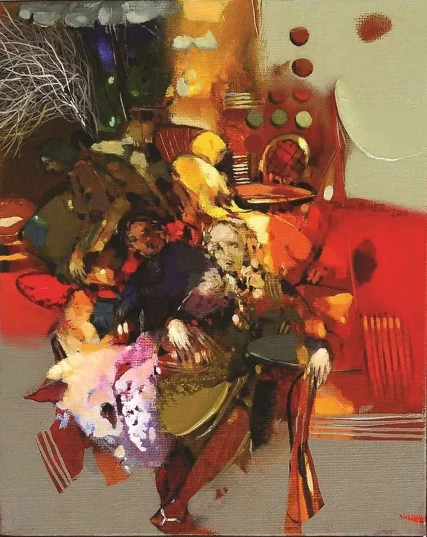 yakınlaştır "isimsiz" eseri HAKAN ESMER tarafından 2012 yılında 36x28 cm ölçülerinde Tuval üzeri yağlı boya tekniği ile yapılmıştır.