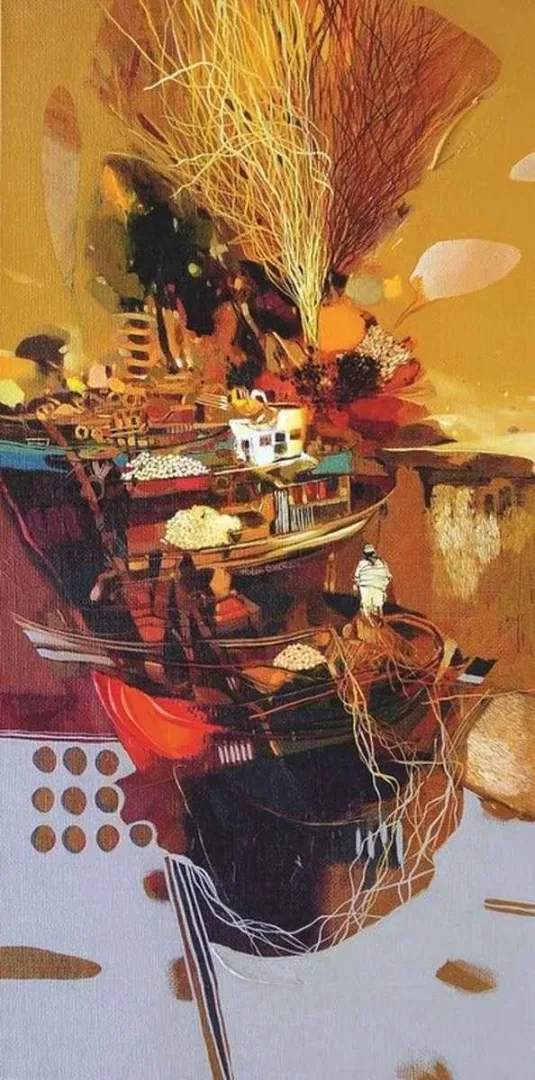 yakınlaştır "isimsiz" eseri HAKAN ESMER tarafından 2012 yılında 80x40 cm ölçülerinde Tuval üzeri yağlı boya tekniği ile yapılmıştır.