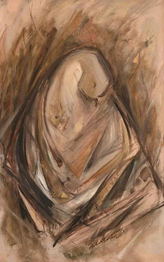 "isimsiz" eseri HALİL COŞKUN tarafından 2011 yılında 81x50 cm ölçülerinde Tuval üzeri yağlı boya tekniği ile yapılmıştır.