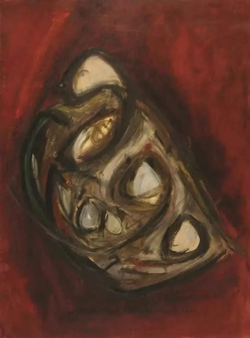 "isimsiz" eseri HALİL COŞKUN tarafından 2010 yılında 30x30 cm ölçülerinde Kağıt üzeri yağlı boya tekniği ile yapılmıştır.